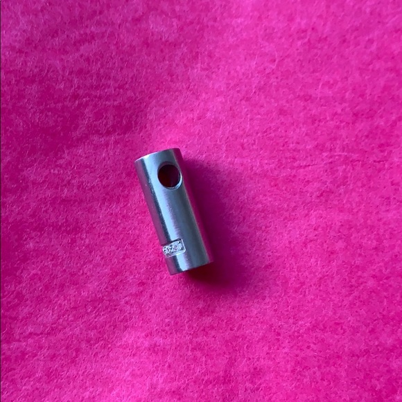 Inox pendant with zircons - Picture 2 of 2